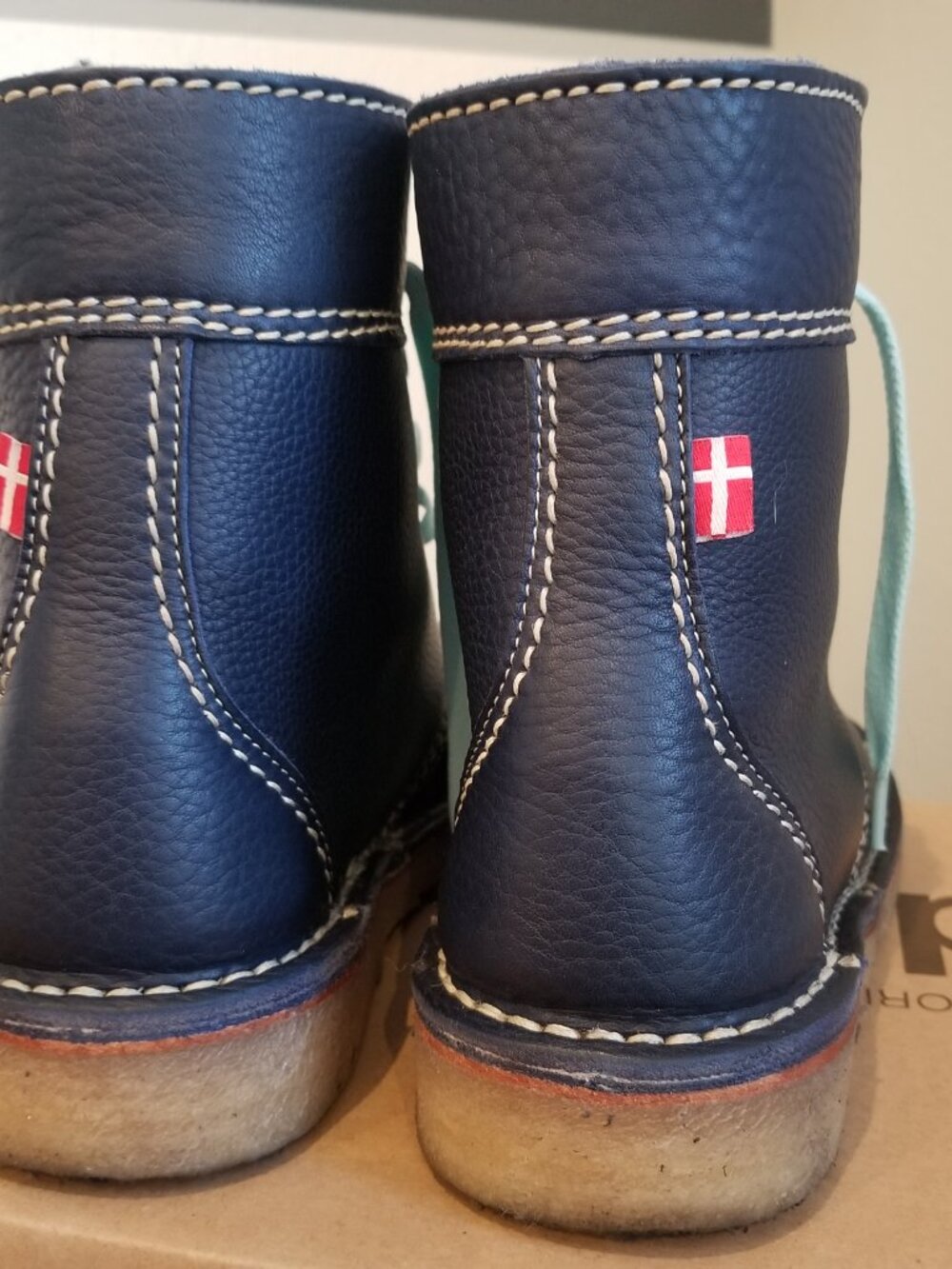 Duckfeet Skanderborg wool-lined Boots in Royal Blue size 39 - Picture 5 of 13
